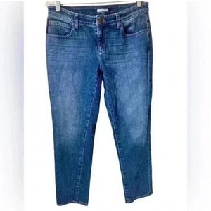 Eileen Fisher Straight Leg Organic Cotton Jeans